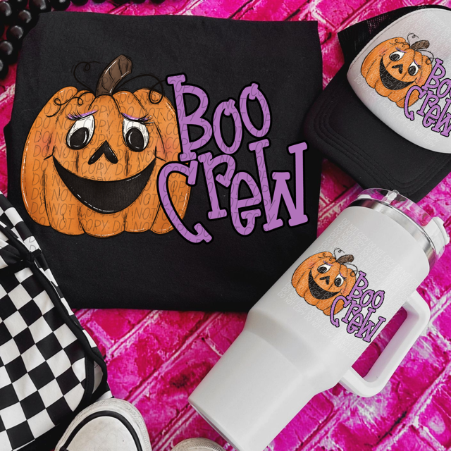 Boo Crew DTF Print