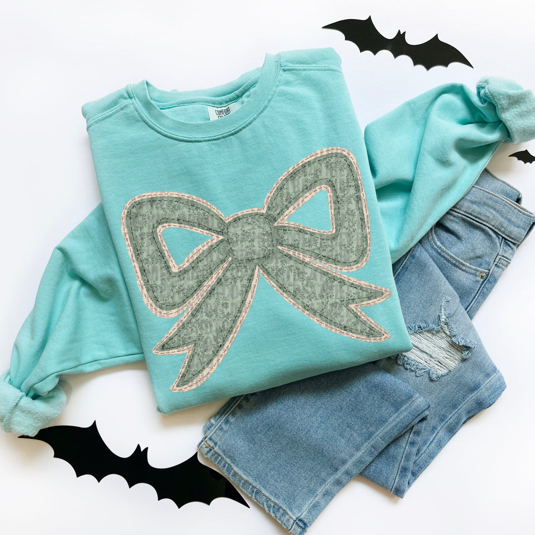 Bow Stitches DTF Print