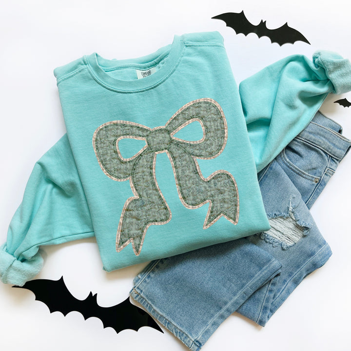 Bow Stitches DTF Print
