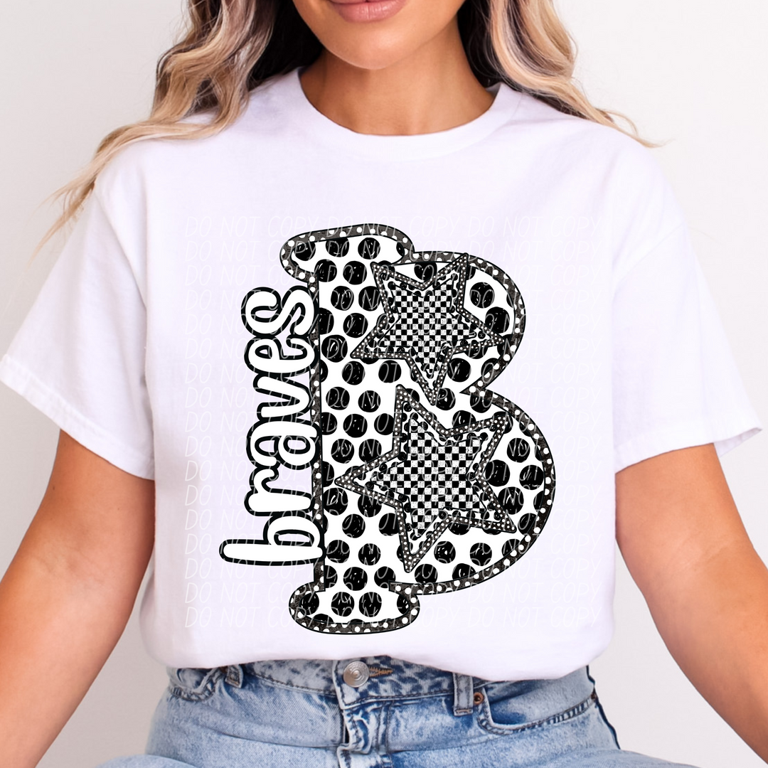 Polka Dot Mascots Youth DTF Print