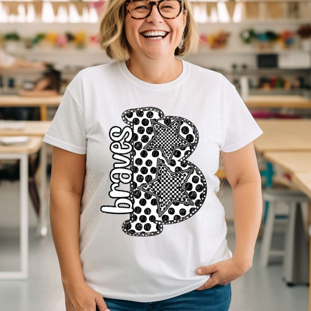 Polka Dot Mascots Youth DTF Print