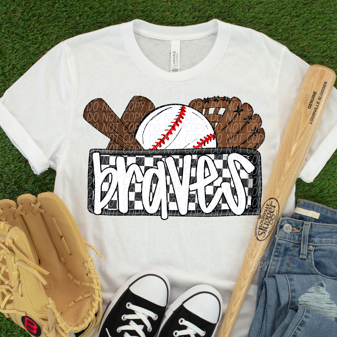 Baseball Mascots DTF Print