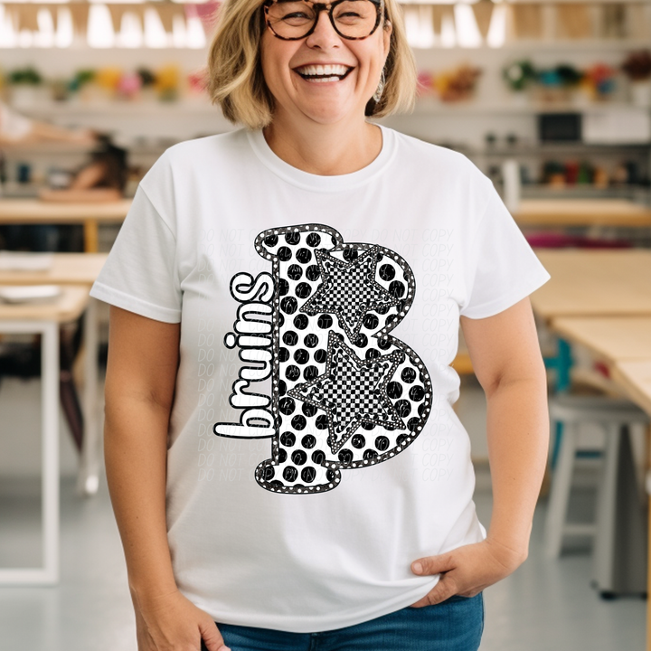 Polka Dot Mascots Youth DTF Print