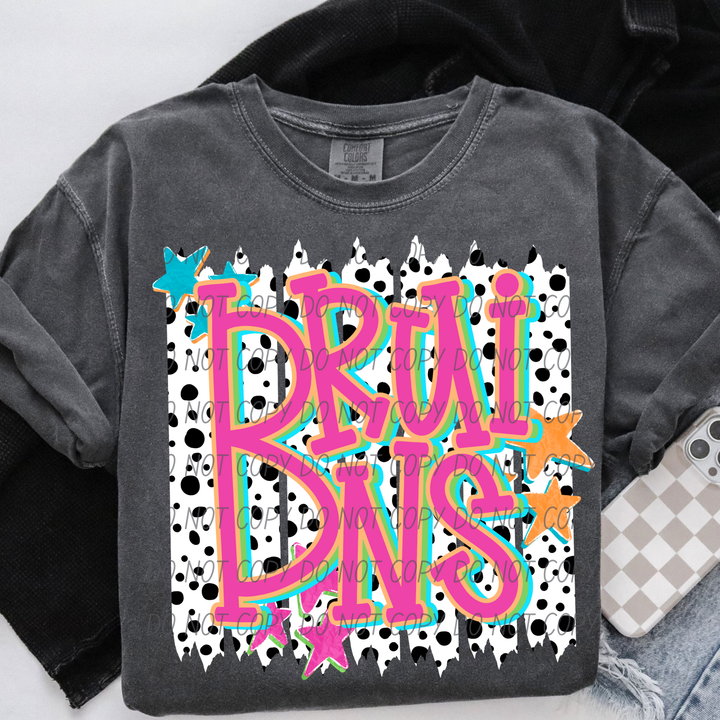 Lotty Dotty Mascots DTF Print