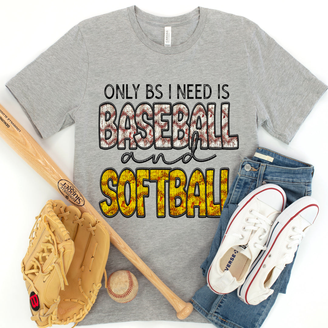 BS Baseball Softball DTF Print