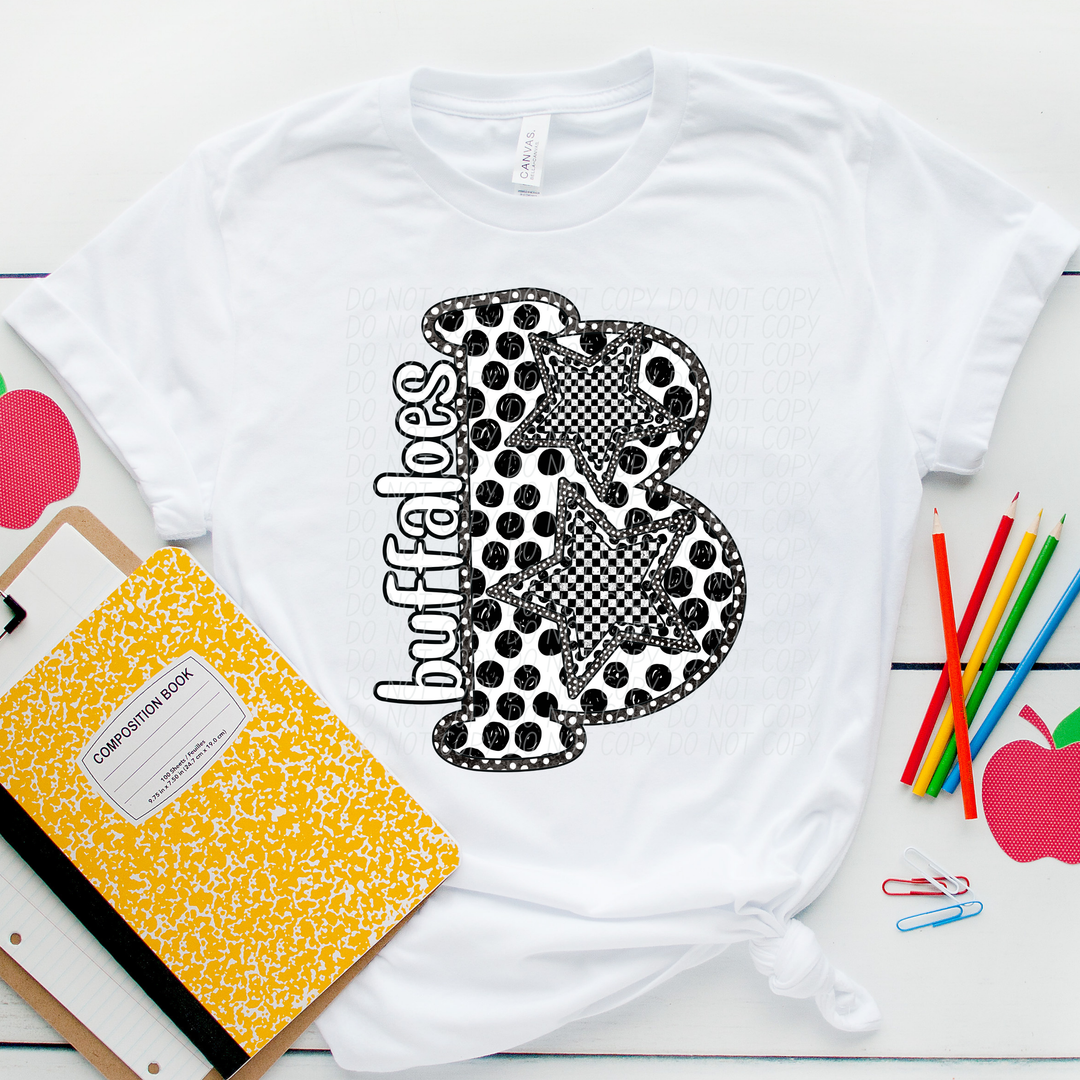 Polka Dot Mascots Youth DTF Print
