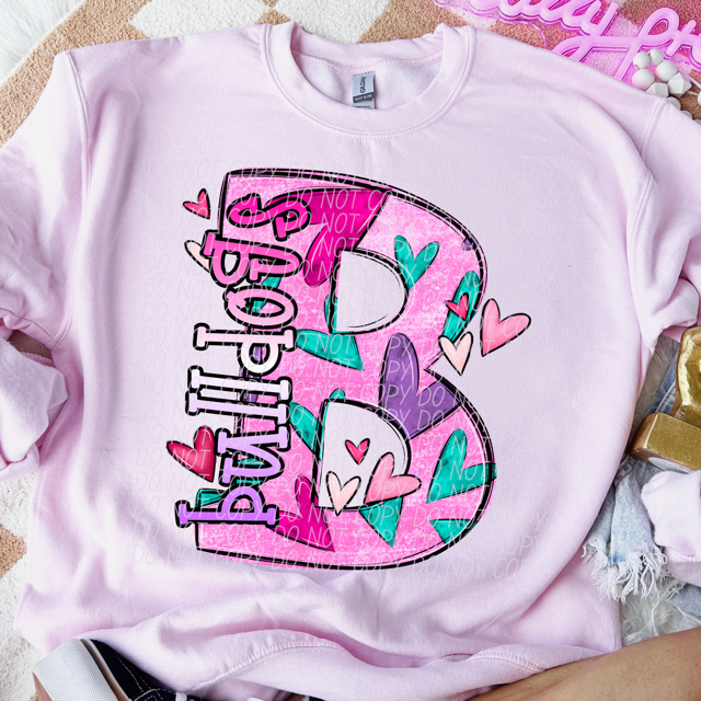 Valentine's Day Mascots DTF Print