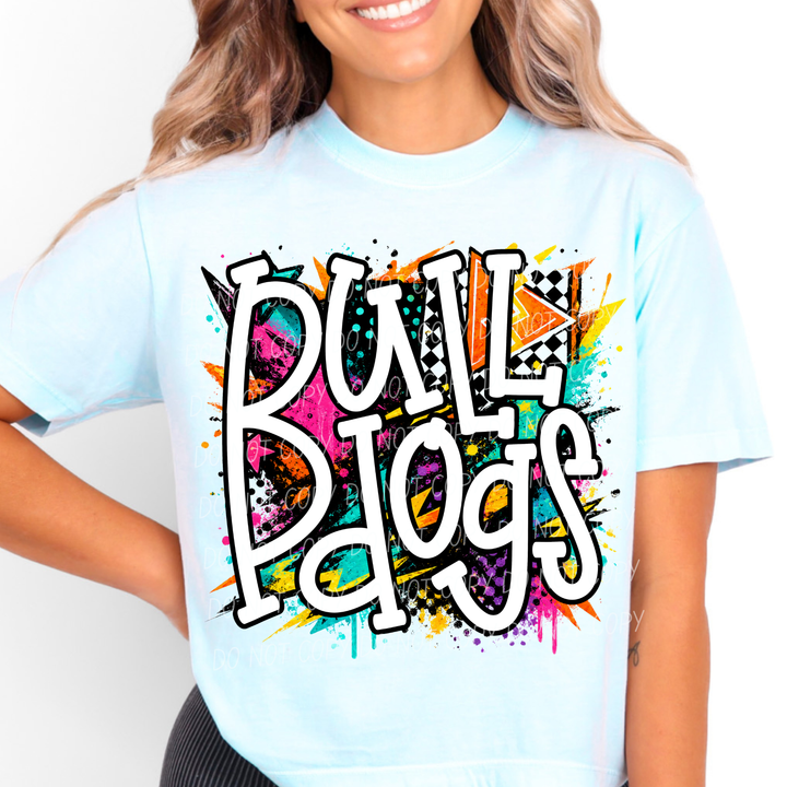 Totally Tubular Mascots DTF Print