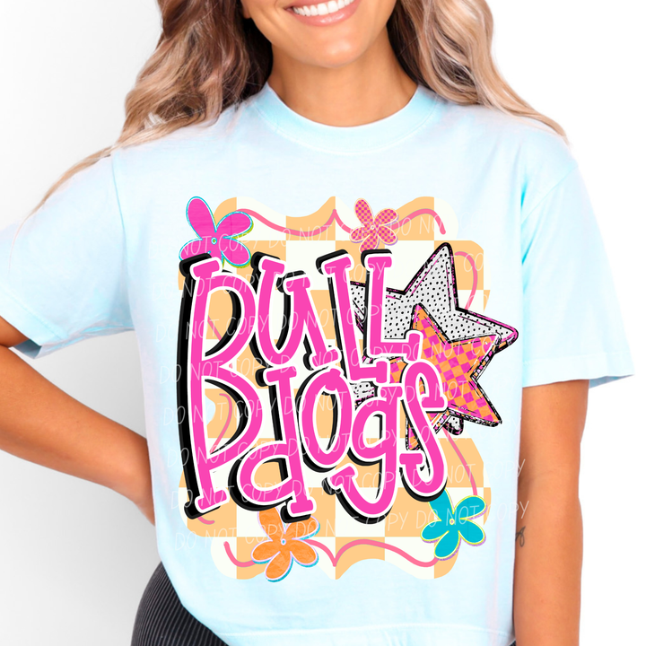 Petal Power Mascots DTF Print