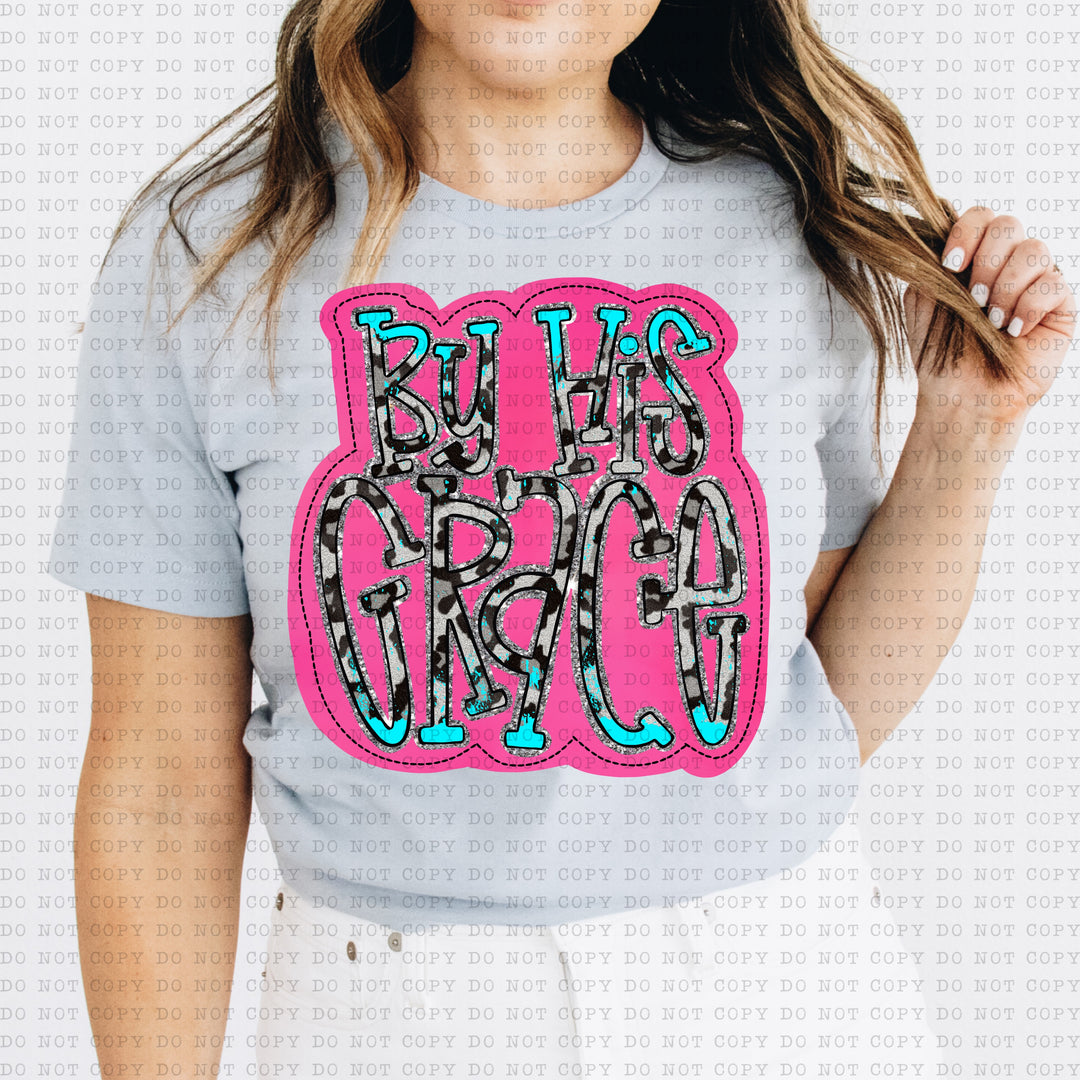 By His Grace DTF Print