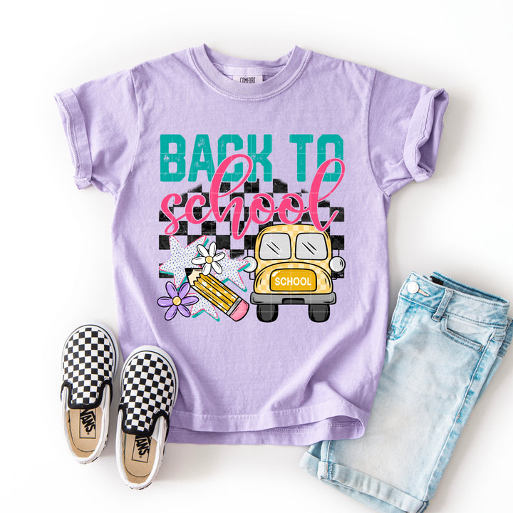 Back To School Girl DTF Print
