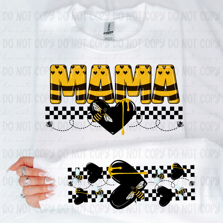 Bee Names SLEEVE DTF Print