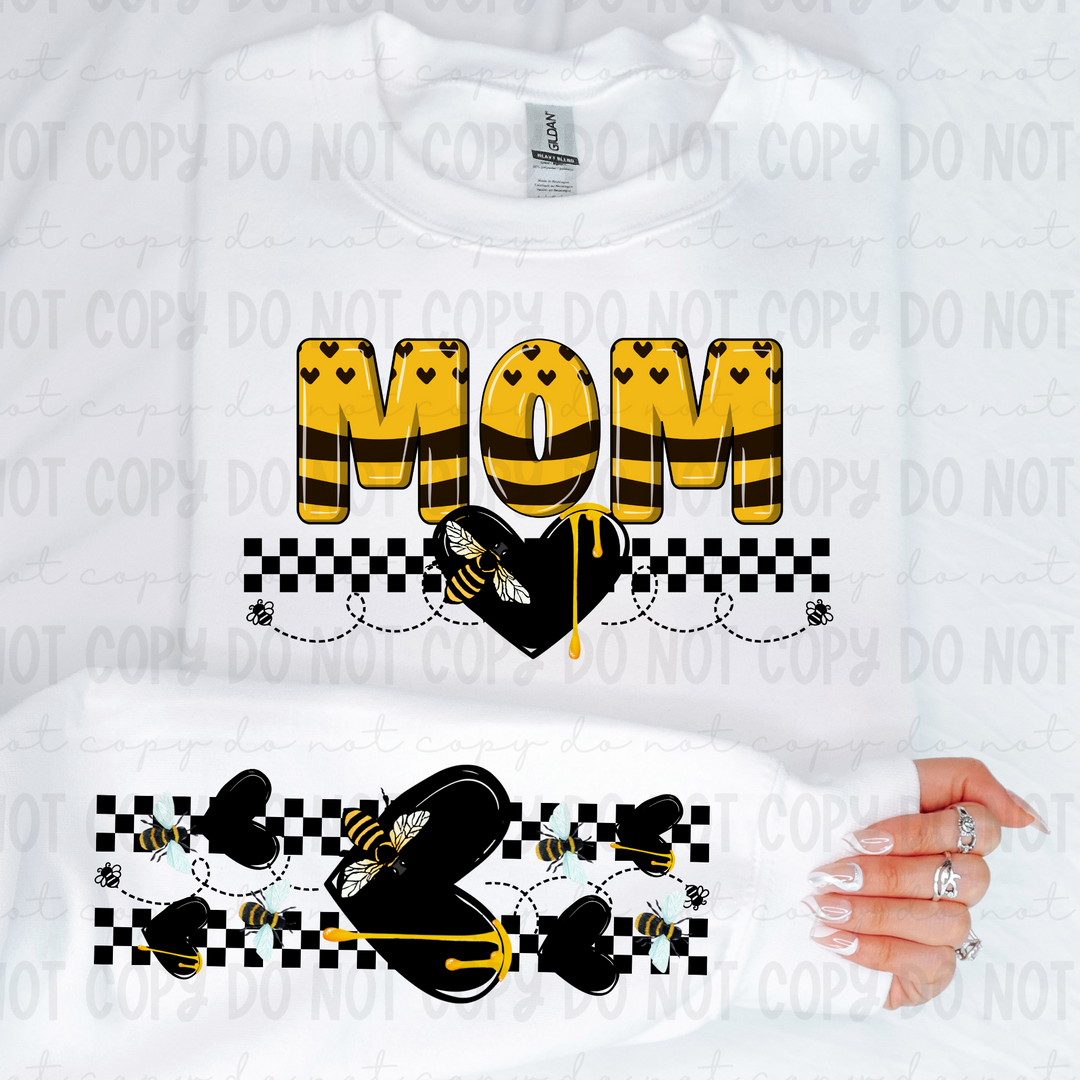 Bee Names SLEEVE DTF Print