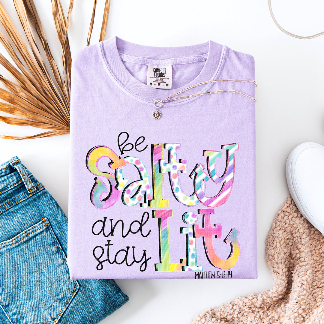 Be Salty And Stay Lit DTF Print