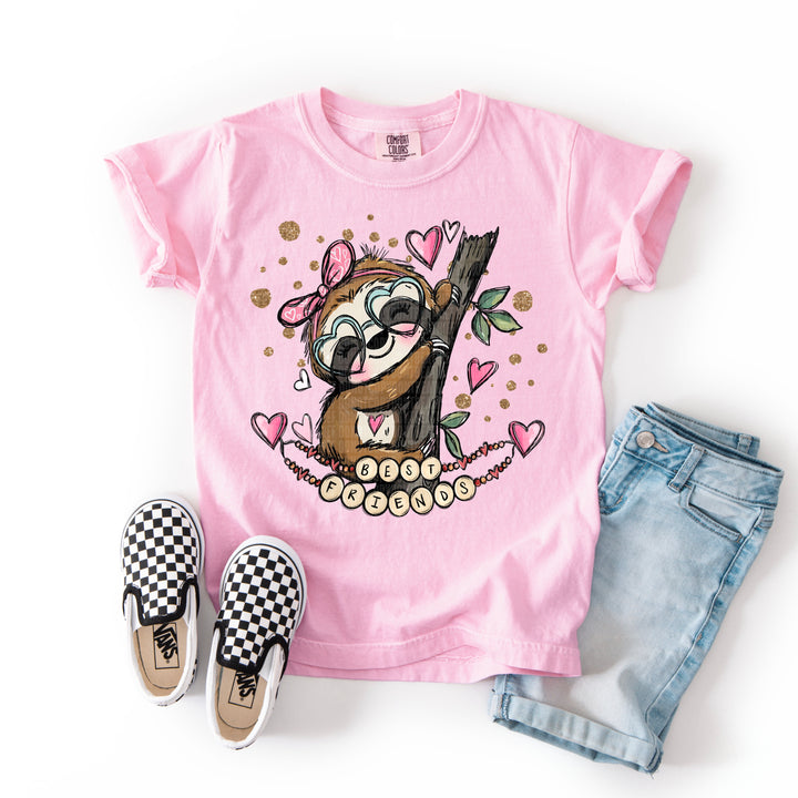 Best Friends Sloth DTF Print