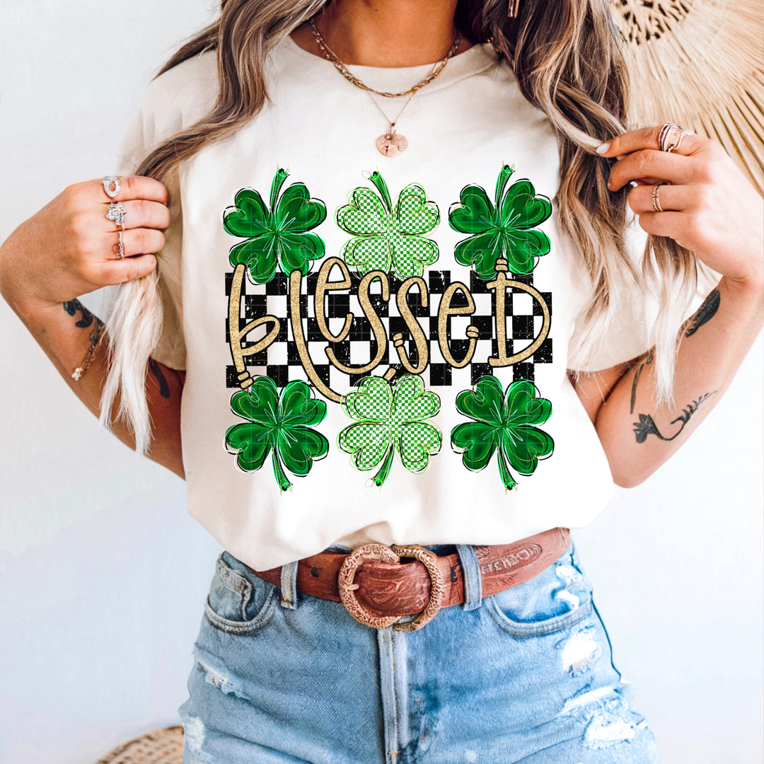 Blessed St Patricks Day DTF Print