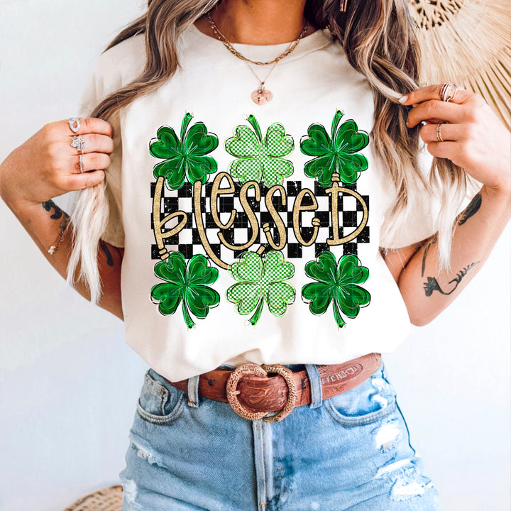 Blessed St Patricks Day DTF Print