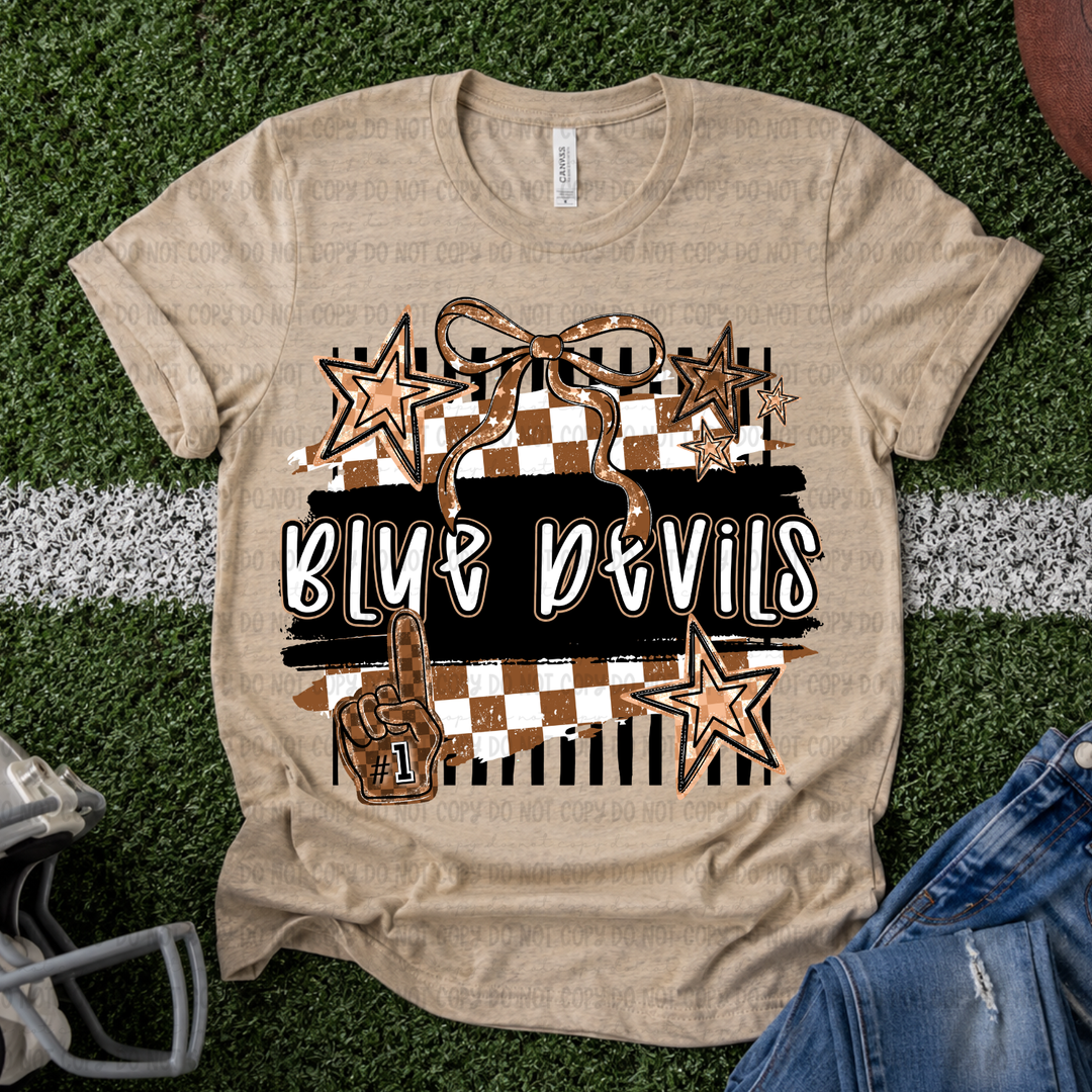 Gold Mascots DTF Print