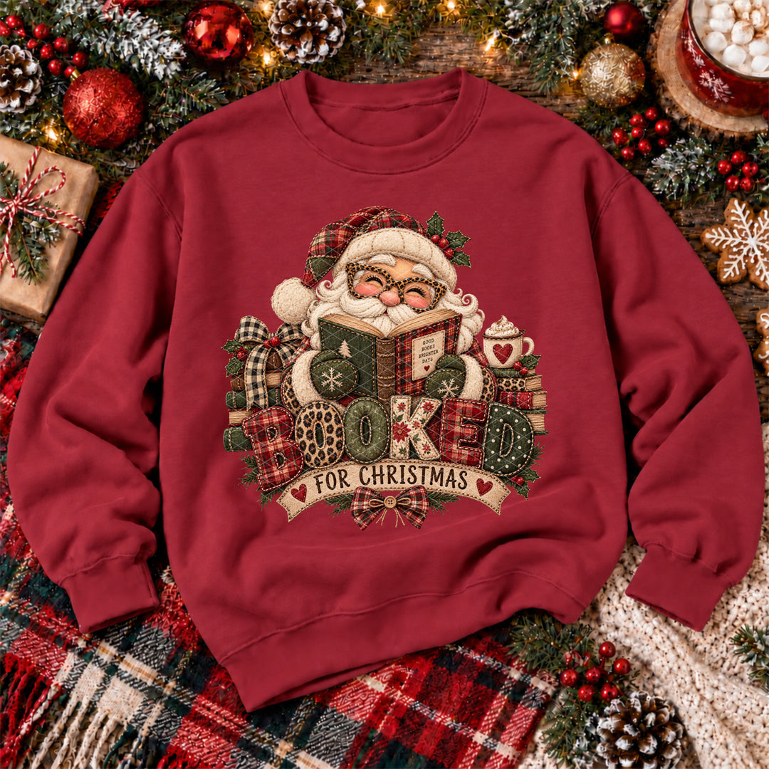 Booked For Christmas DTF Print