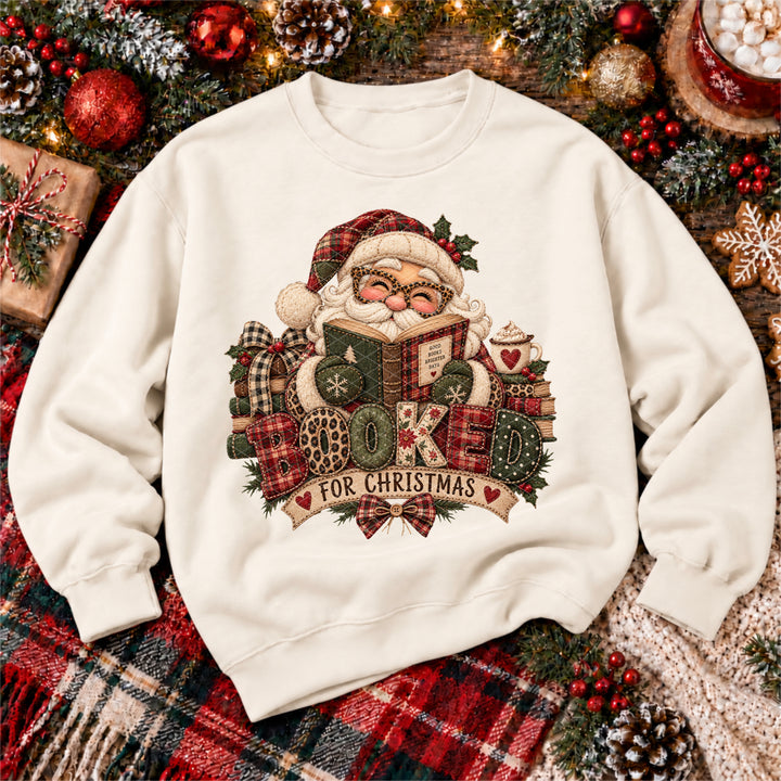 Booked For Christmas DTF Print