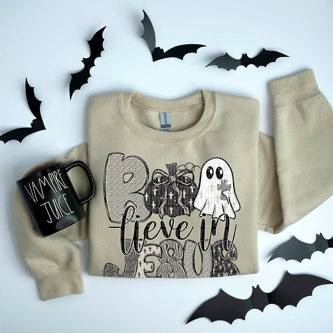 Boolieve In Jesus DTF Print