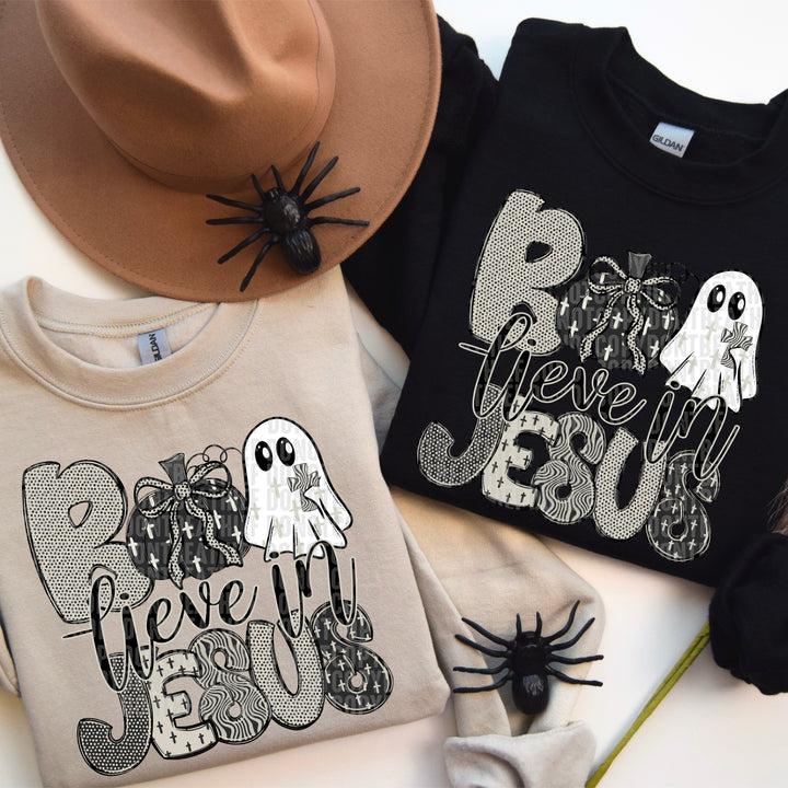 Boolieve In Jesus DTF Print