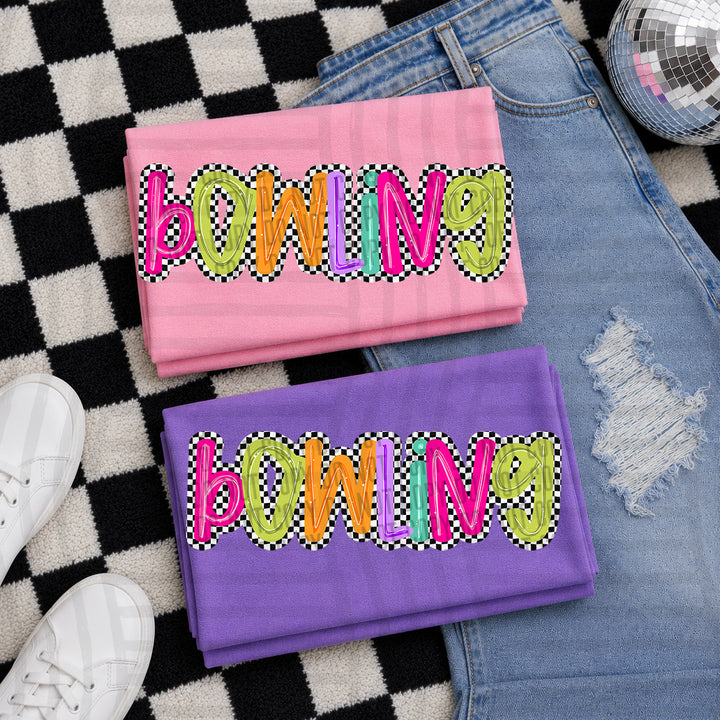 Simply Checkered Sports DTF Print
