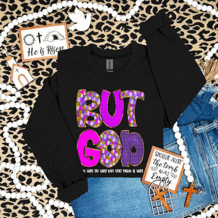 But God DTF Print