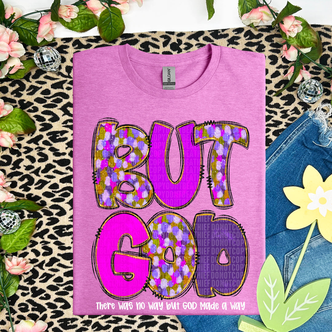 But God DTF Print