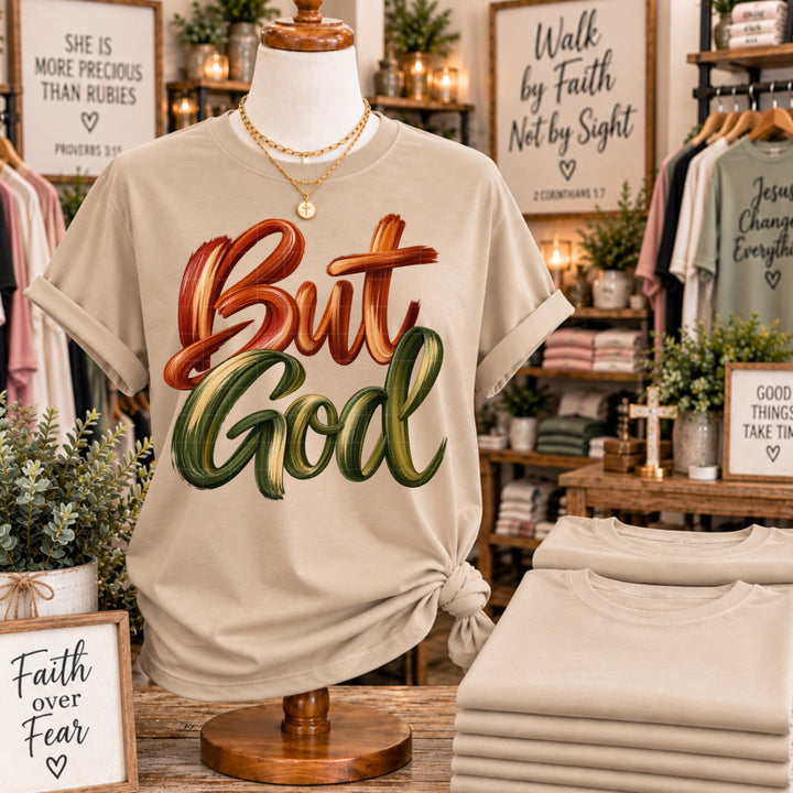 But God DTF Print