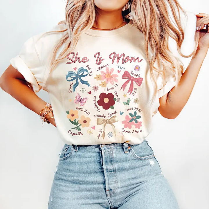 She Is Mom DTF Print