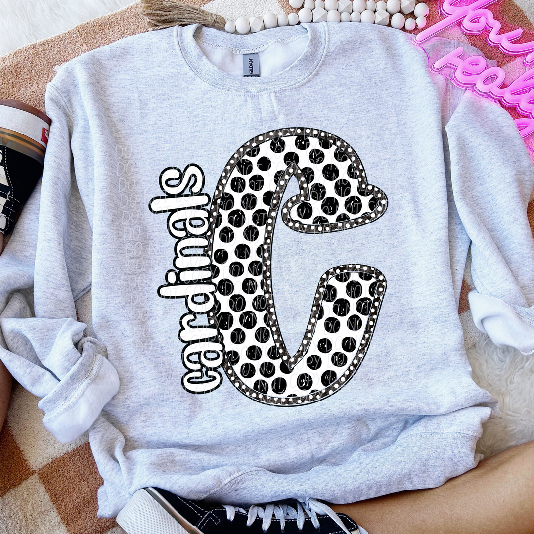 Polka Dot Mascots Youth DTF Print