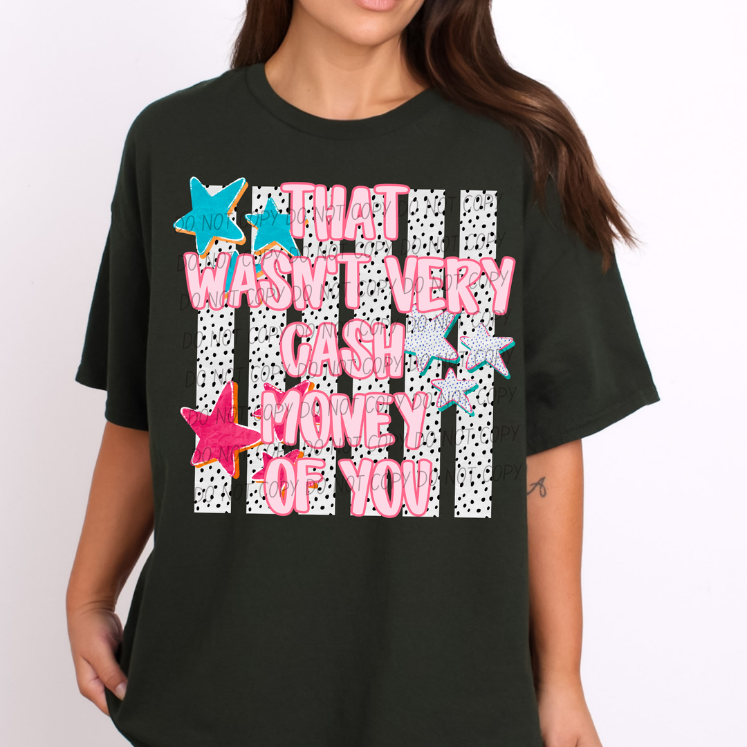Cash Money DTF Print