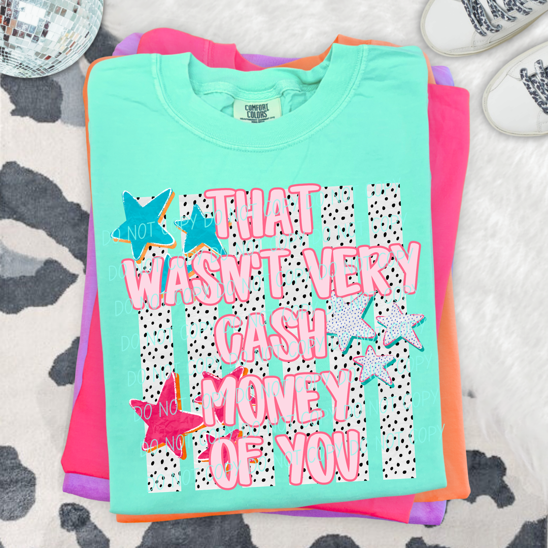 Cash Money DTF Print