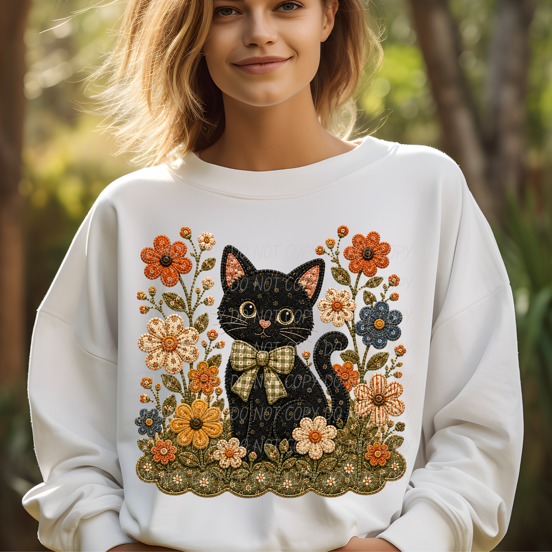 Fall Flowers DTF Print