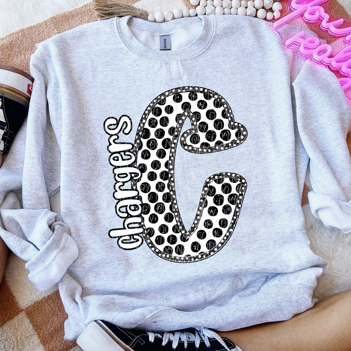 Polka Dot Mascots Youth DTF Print