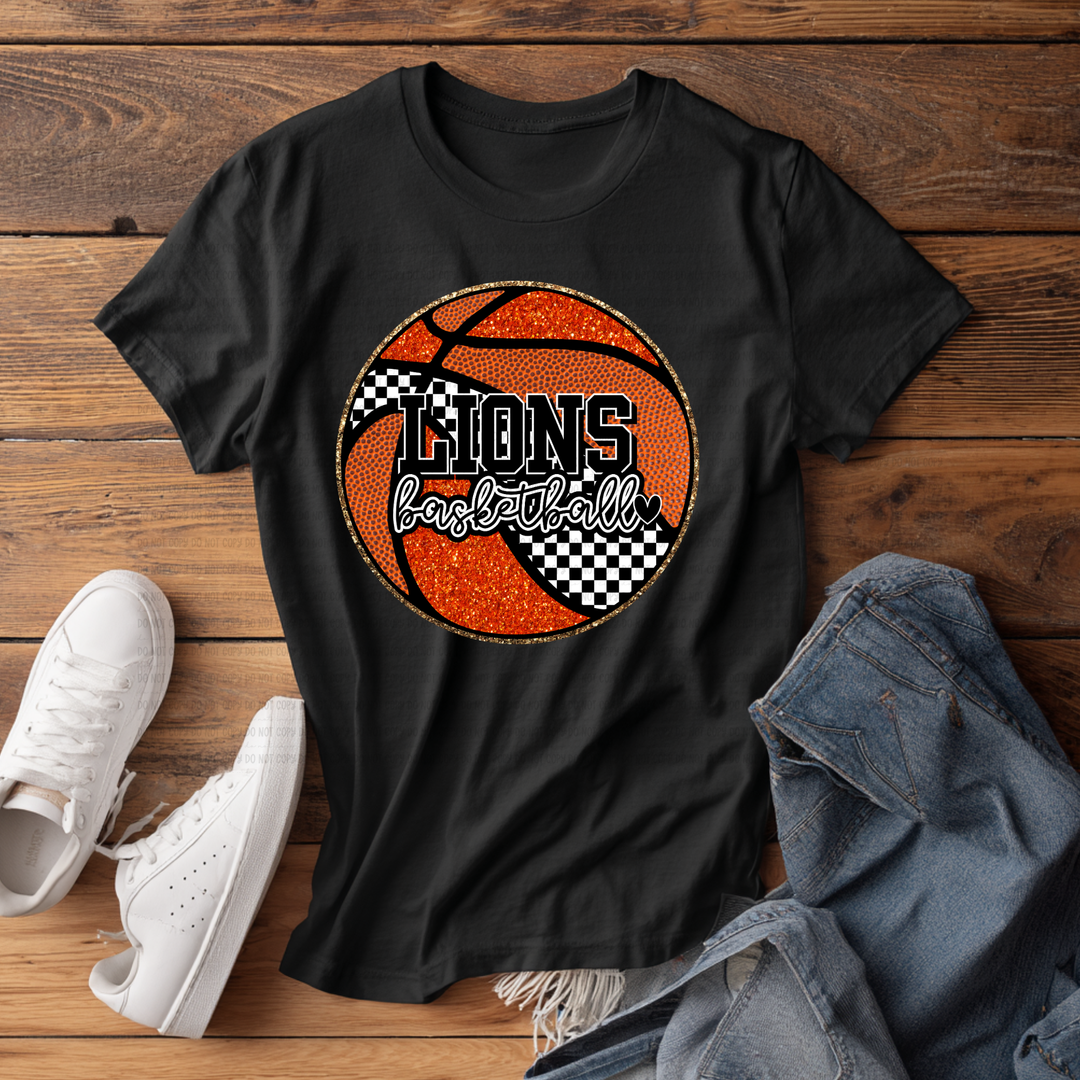 Check Basketball Mascots DTF Print