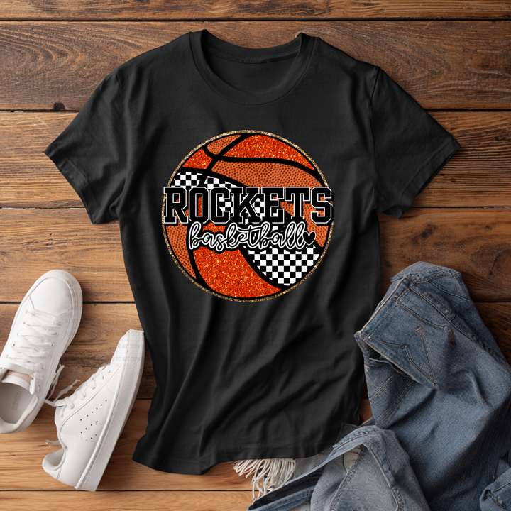 Check Basketball Mascots DTF Print