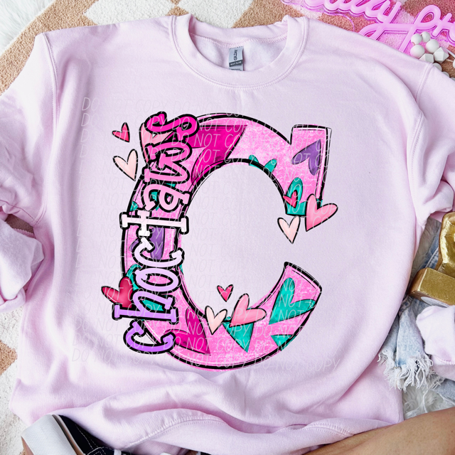 Valentine's Day Mascots DTF Print