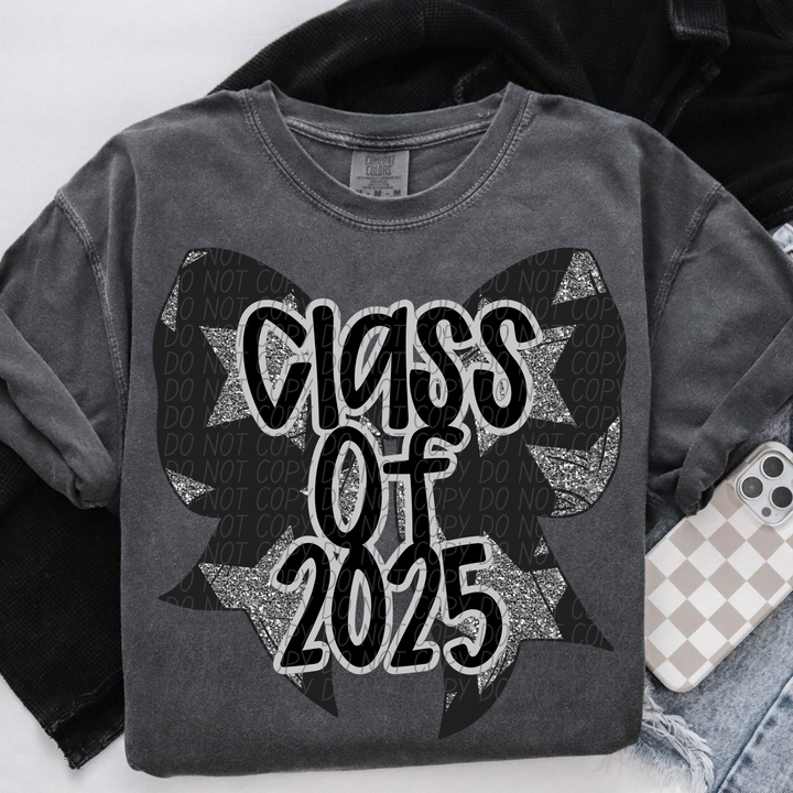 Class of 2025 Star Bow DTF Print