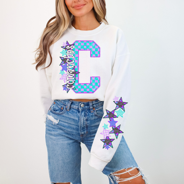 Varsity Stars Mascots (Listing 1 of 2) DTF Print