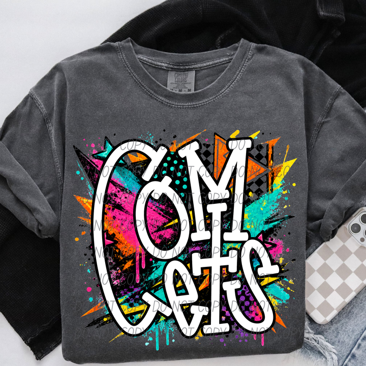 Totally Tubular Mascots DTF Print