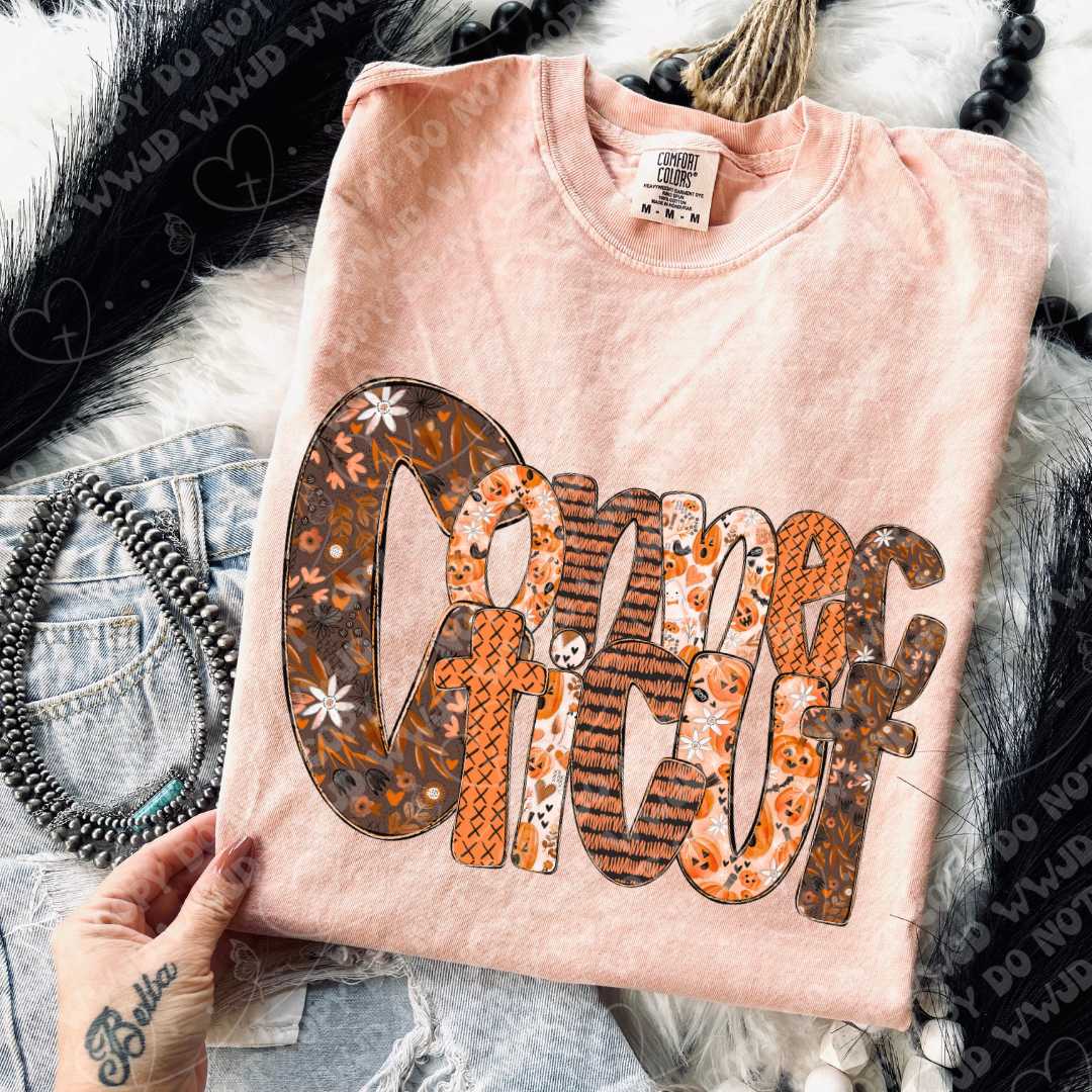 State Pumpkin Alpha DTF Print