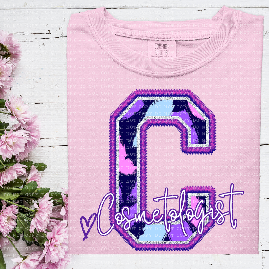 Perfectly Purple Occupations DTF Print