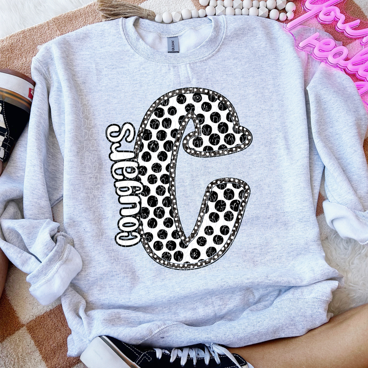 Polka Dot Mascots Youth DTF Print