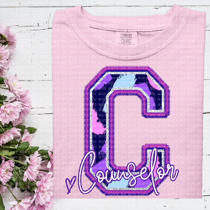 Perfectly Purple Occupations DTF Print