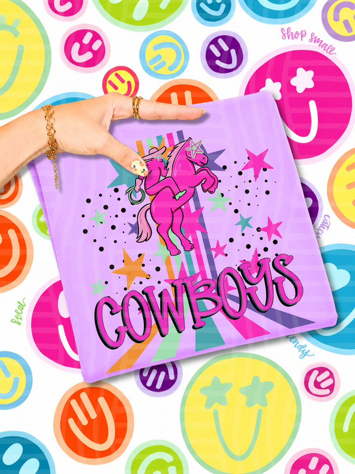 Starry Eyes Rainbow Mascots DTF Print