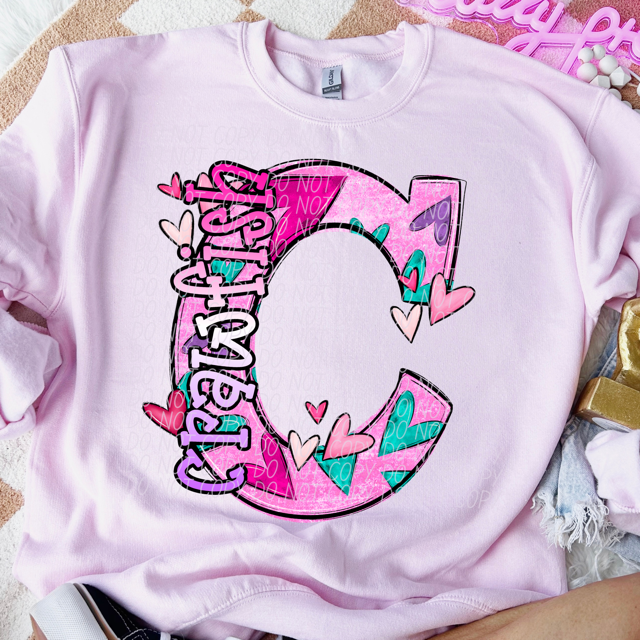 Valentine's Day Mascots DTF Print