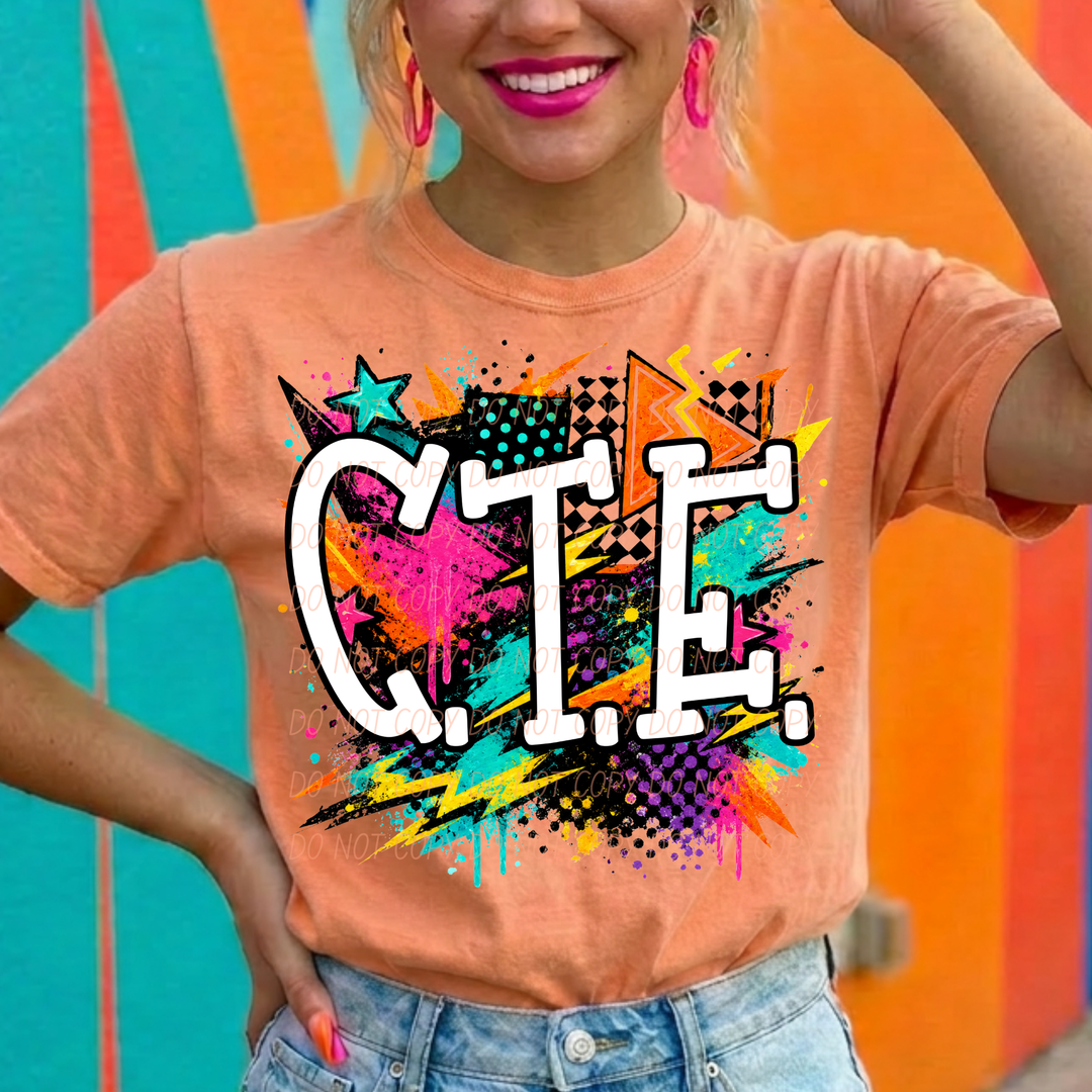 Totally Tubular School Careers DTF Print