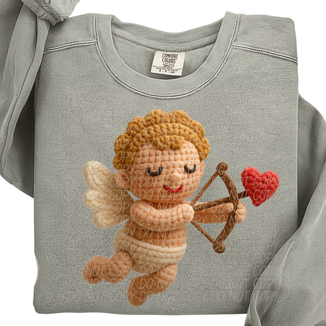 3D Cupid DTF Print